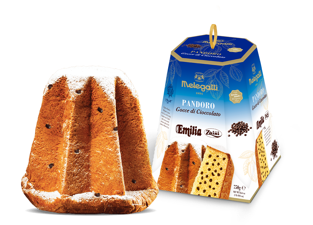 Pandoro with Chocolate drops Emilia Zàini