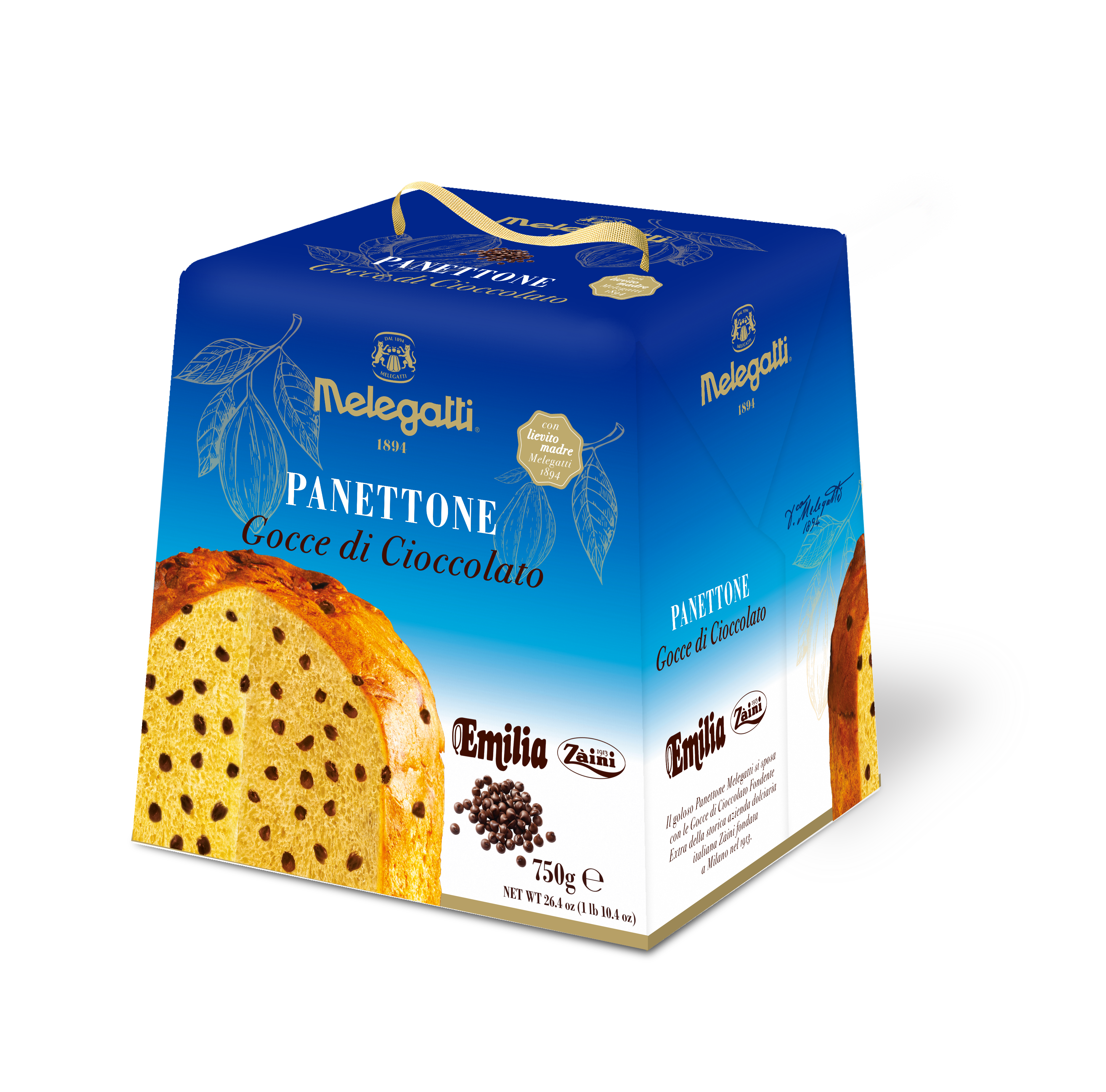 Panettone Gocce di Cioccolato Emilia Zàini